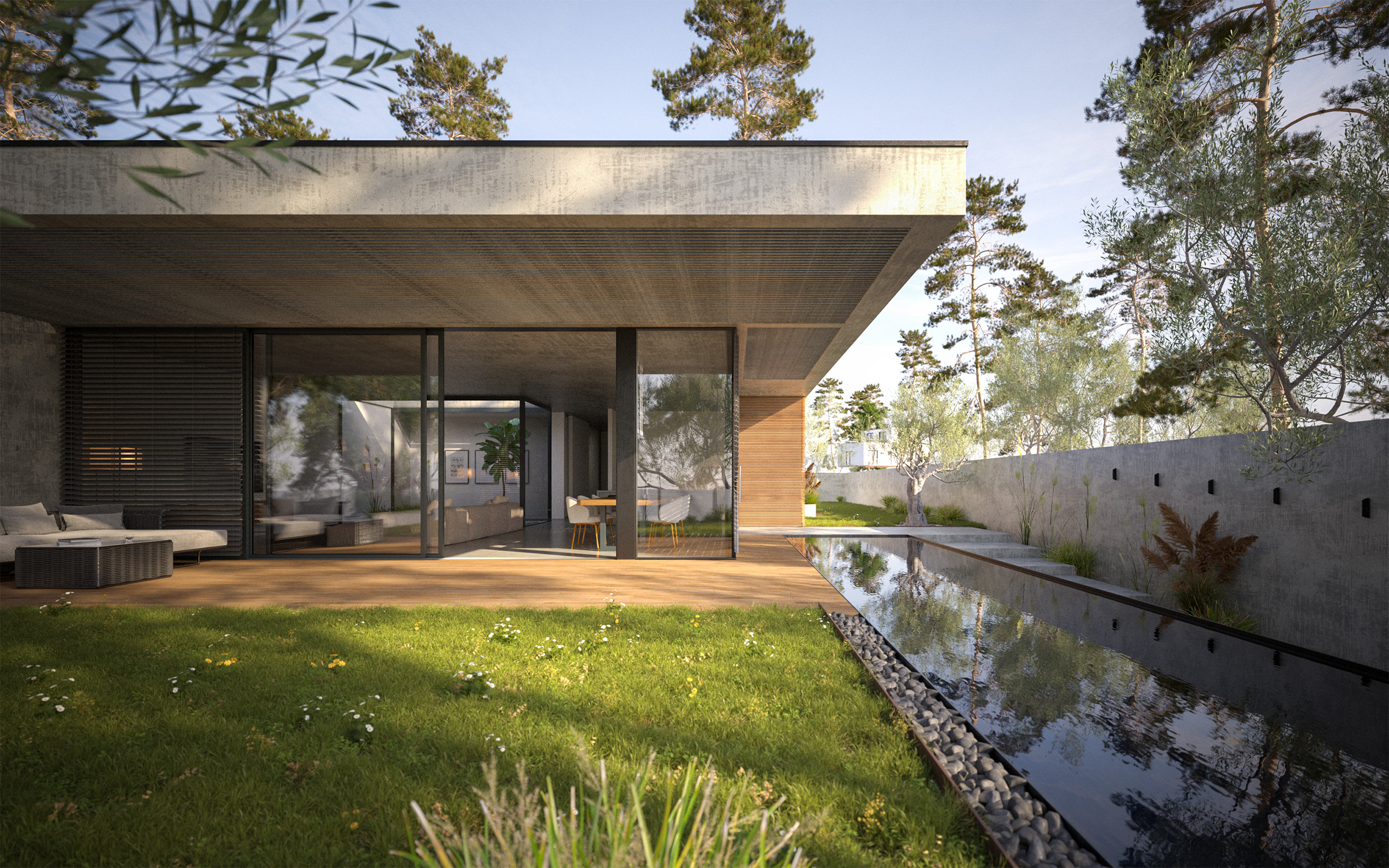 Architekturvisualisierung House F