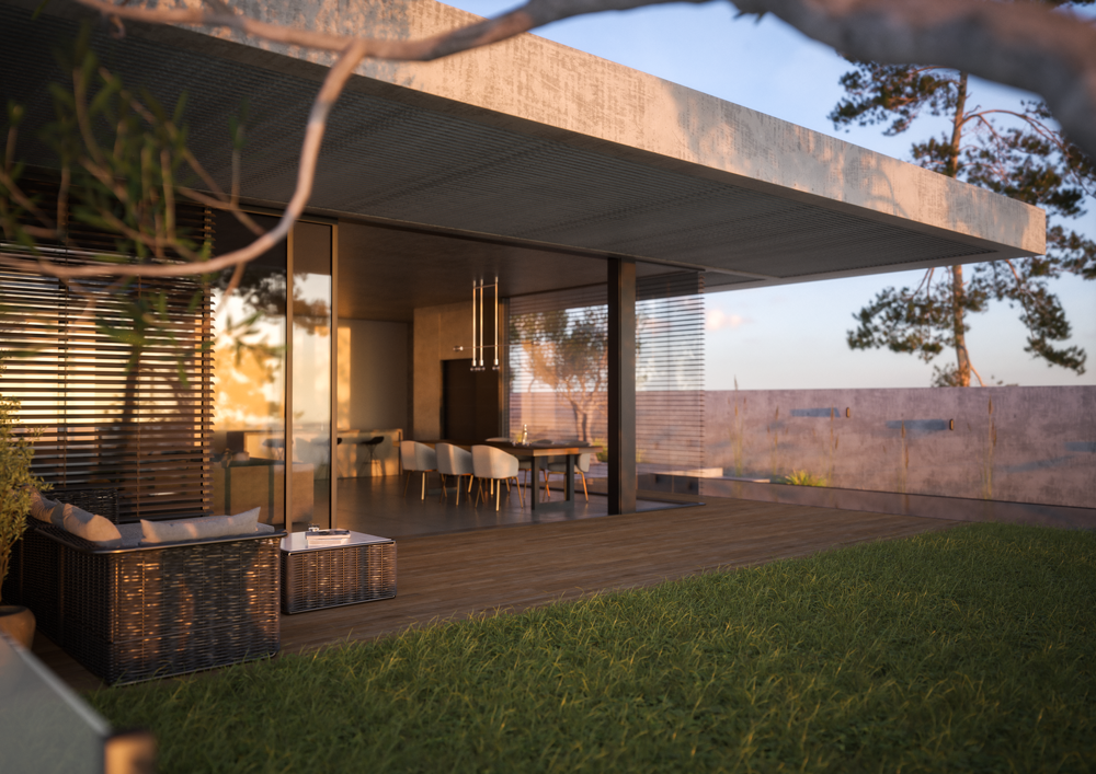 Zweite Ansicht des Projekts House F